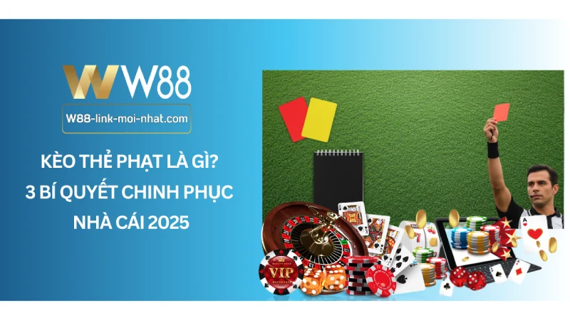 Kèo thẻ phạt là gì? 3 Bí Quyết Chinh Phục Nhà Cái 2025