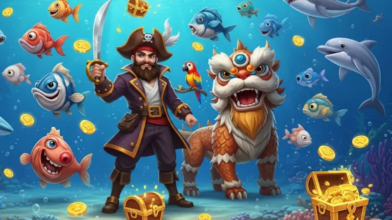 Săn cá hải tặc W88 - Thế Giới Bắn Cá 4D Đỉnh Cao